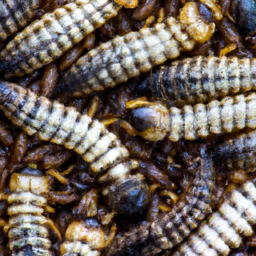 chiggers larvae